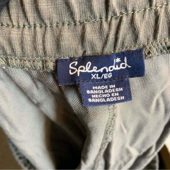 Splendid camouflage print rayon pull on joggers XL - Picture 5 of 12